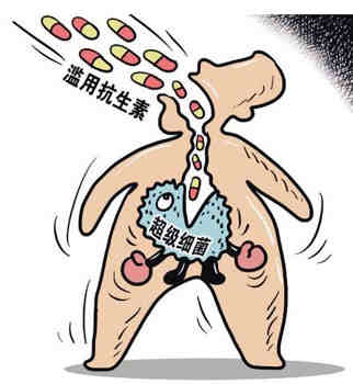 正文 抗生素滥用惹的祸?