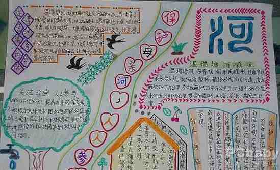 我爱我家手抄报;爱的源头—黄河