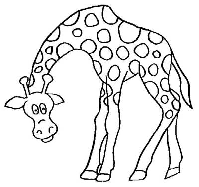 长颈鹿简笔画:关于长颈鹿的小故事_长颈鹿简笔画_教育