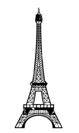 埃菲尔铁塔简笔画:埃菲尔铁塔的建造
