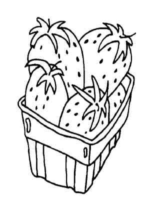 水果简笔画:可爱的草莓