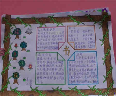 读书手抄报:忧喜忧