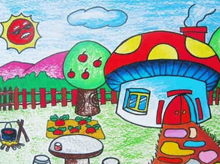 蜡笔画:什么是蜡笔和蜡笔画