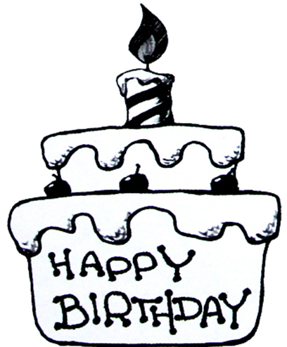 生日蛋糕简笔画:第一次给妈妈买生日蛋糕