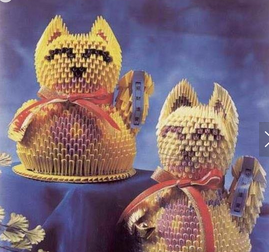 折纸大全:招财猫