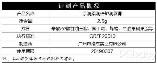 补水滋润 亲润柔润倍护润唇膏评测