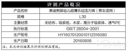 纤薄透气 泰迪熊乐动活力裤评测