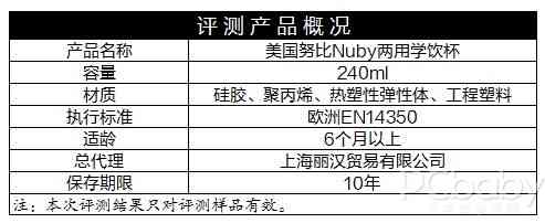 防漏性佳 努比两用学饮杯评测